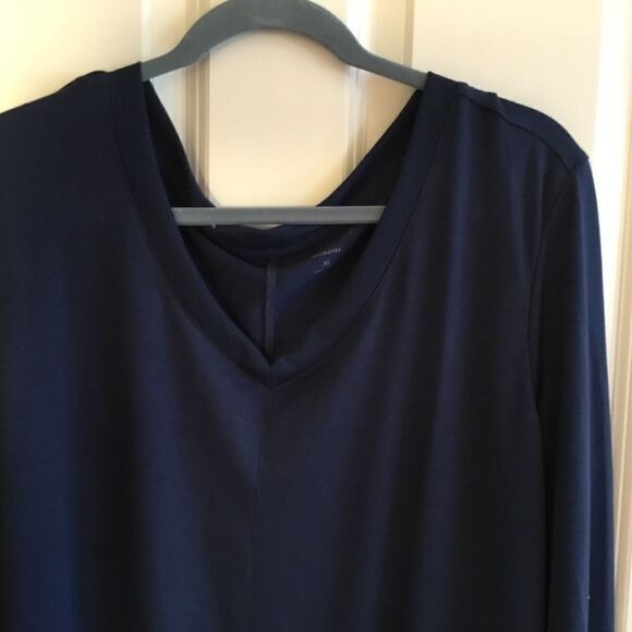 NWT New Directions XL PJ Top L/S Blue - Picture 2 of 9